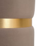 Taburet Ring - inel auriu - stofa H34 - gri deschis