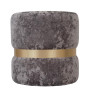 Taburet Ring - inel auriu - stofa E30 - gri Taburet Ring - inel auriu - stofa E30 - gri