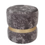 Taburet Ring - inel auriu - stofa E30 - gri Taburet Ring - inel auriu - stofa E30 - gri