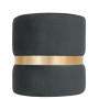 Taburet Ring - inel auriu - stofa H30 - gri Taburet Ring - inel auriu - stofa H30 - gri