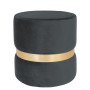 Taburet Ring - inel auriu - stofa H30 - gri Taburet Ring - inel auriu - stofa H30 - gri