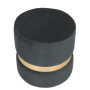 Taburet Ring - inel auriu - stofa H30 - gri Taburet Ring - inel auriu - stofa H30 - gri