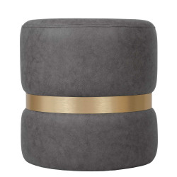 Taburet Ring - inel auriu - stofa M611 - gri Taburet Ring - inel auriu - stofa M611 - gri