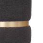 Taburet Ring - inel auriu - stofa T03 - gri