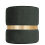 Taburet Ring - inel auriu - stofa H49 - gri petrol