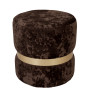 Taburet Ring - inel auriu - stofa E60 - maro Taburet Ring - inel auriu - stofa E60 - maro