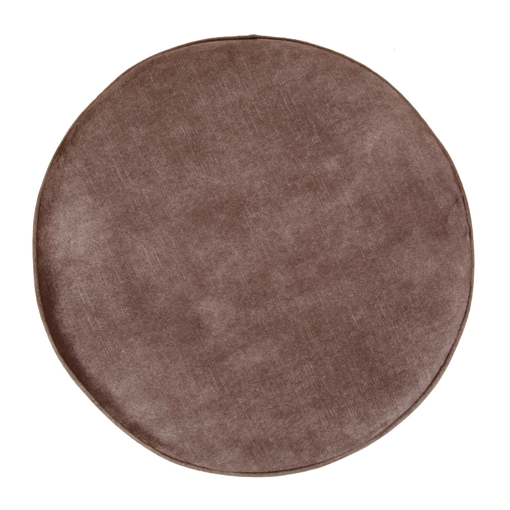 Taburet Ring - inel auriu - stofa P05 - maro Taburet Ring - inel auriu - stofa P05 - maro