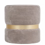 Taburet Ring - inel auriu - stofa L46 - maro deschis