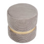 Taburet Ring - inel auriu - stofa L46 - maro deschis