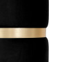 Taburet Ring - inel auriu - stofa H01 - negru Taburet Ring - inel auriu - stofa H01 - negru