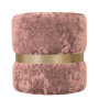 Taburet Ring - inel auriu - stofa E45 - roz Taburet Ring - inel auriu - stofa E45 - roz