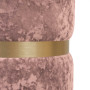 Taburet Ring - inel auriu - stofa E45 - roz Taburet Ring - inel auriu - stofa E45 - roz