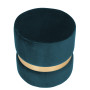 Taburet Ring - inel auriu - stofa H13 - turcoaz