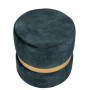 Taburet Ring - inel auriu - stofa P13 - turcoaz Taburet Ring - inel auriu - stofa P13 - turcoaz