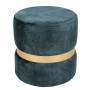 Taburet Ring - inel auriu - stofa P13 - turcoaz Taburet Ring - inel auriu - stofa P13 - turcoaz