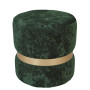 Taburet Ring - inel auriu - stofa E57 - verde