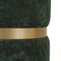 Taburet Ring - inel auriu - stofa E57 - verde