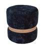 Taburet Ring - inel stejar - stofa E29 - albastru Taburet Ring - inel stejar - stofa E29 - albastru
