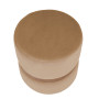 Taburet Ring - inel stejar - stofa H03 - bej Taburet Ring - inel stejar - stofa H03 - bej