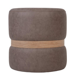 Taburet Ring - inel stejar - stofa M610 - bej