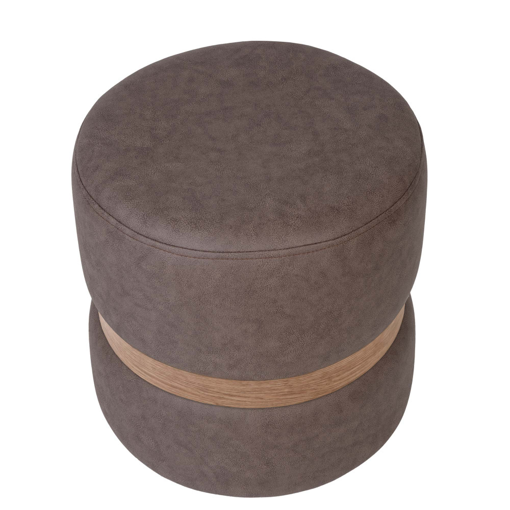Taburet Ring - inel stejar - stofa M610 - bej Taburet Ring - inel stejar - stofa M610 - bej