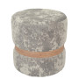 Taburet Ring - inel stejar - stofa E04 - crem Taburet Ring - inel stejar - stofa E04 - crem