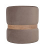 Taburet Ring - inel stejar - stofa H34 - gri deschis Taburet Ring - inel stejar - stofa H34 - gri deschis