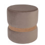 Taburet Ring - inel stejar - stofa H34 - gri deschis Taburet Ring - inel stejar - stofa H34 - gri deschis