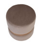 Taburet Ring - inel stejar - stofa H34 - gri deschis Taburet Ring - inel stejar - stofa H34 - gri deschis
