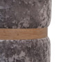 Taburet Ring - inel stejar - stofa E30 - gri Taburet Ring - inel stejar - stofa E30 - gri