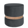 Taburet Ring - inel stejar - stofa H30 - gri Taburet Ring - inel stejar - stofa H30 - gri