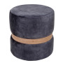 Taburet Ring - inel stejar - stofa P17 - gri Taburet Ring - inel stejar - stofa P17 - gri