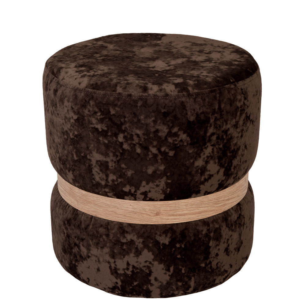 Taburet Ring - inel stejar - stofa E60 - maro Taburet Ring - inel stejar - stofa E60 - maro