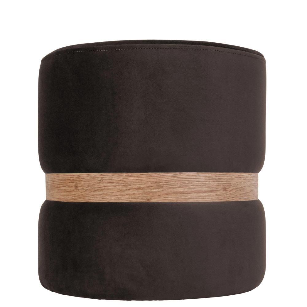 Taburet Ring - inel stejar - stofa H48 - maro Taburet Ring - inel stejar - stofa H48 - maro