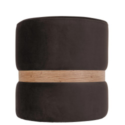 Taburet Ring - inel stejar - stofa H48 - maro Taburet Ring - inel stejar - stofa H48 - maro
