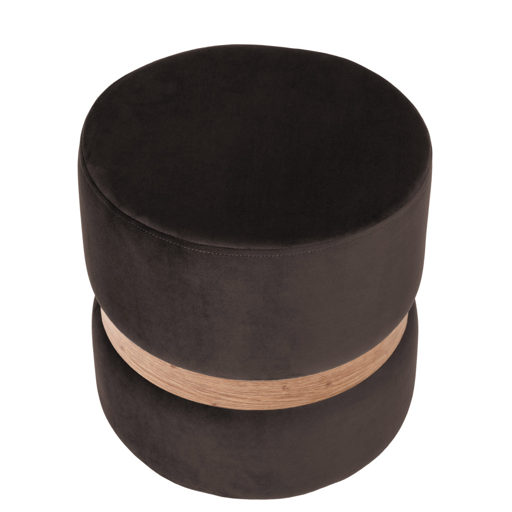 Taburet Ring - inel stejar - stofa H48 - maro Taburet Ring - inel stejar - stofa H48 - maro