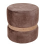 Taburet Ring - inel stejar - stofa P05 - maro Taburet Ring - inel stejar - stofa P05 - maro