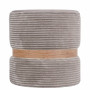 Taburet Ring - inel stejar - stofa L46 - maro deschis Taburet Ring - inel stejar - stofa L46 - maro deschis