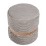 Taburet Ring - inel stejar - stofa L46 - maro deschis Taburet Ring - inel stejar - stofa L46 - maro deschis