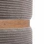 Taburet Ring - inel stejar - stofa L46 - maro deschis Taburet Ring - inel stejar - stofa L46 - maro deschis