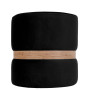 Taburet Ring - inel stejar - stofa H01 - negru Taburet Ring - inel stejar - stofa H01 - negru