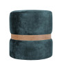 Taburet Ring - inel stejar - stofa P13 - turcoaz Taburet Ring - inel stejar - stofa P13 - turcoaz