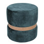 Taburet Ring - inel stejar - stofa P13 - turcoaz Taburet Ring - inel stejar - stofa P13 - turcoaz
