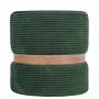 Taburet Ring - inel stejar - stofa L56 - verde Taburet Ring - inel stejar - stofa L56 - verde