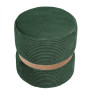 Taburet Ring - inel stejar - stofa L56 - verde Taburet Ring - inel stejar - stofa L56 - verde
