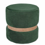 Taburet Ring - inel stejar - stofa L56 - verde Taburet Ring - inel stejar - stofa L56 - verde