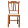 Scaun Silvana - cadru cires - imitatie piele crem - 21834 Scaun Silvana - cadru cires - imitatie piele crem - 21834