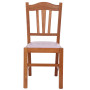 Scaun Silvana - cadru cires - imitatie piele mov - 21897 Scaun Silvana - cadru cires - imitatie piele mov - 21897