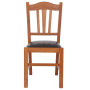 Scaun Silvana - cadru cires - imitatie piele wenge - 21835 Scaun Silvana - cadru cires - imitatie piele wenge - 21835