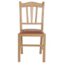 Scaun Silvana - cadru natur - imitatie piele coniac - 8070 Scaun Silvana - cadru natur - imitatie piele coniac - 8070